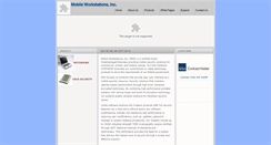 Desktop Screenshot of mobileworkstations.net
